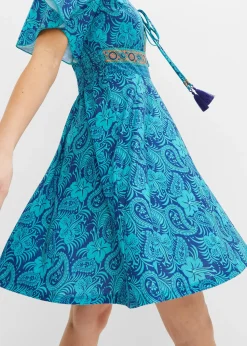 Robe courte imprimée