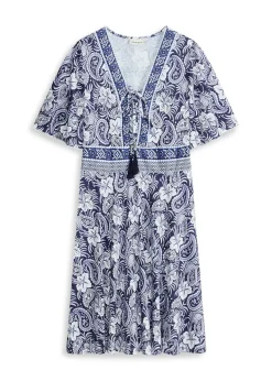 Robe courte imprimée