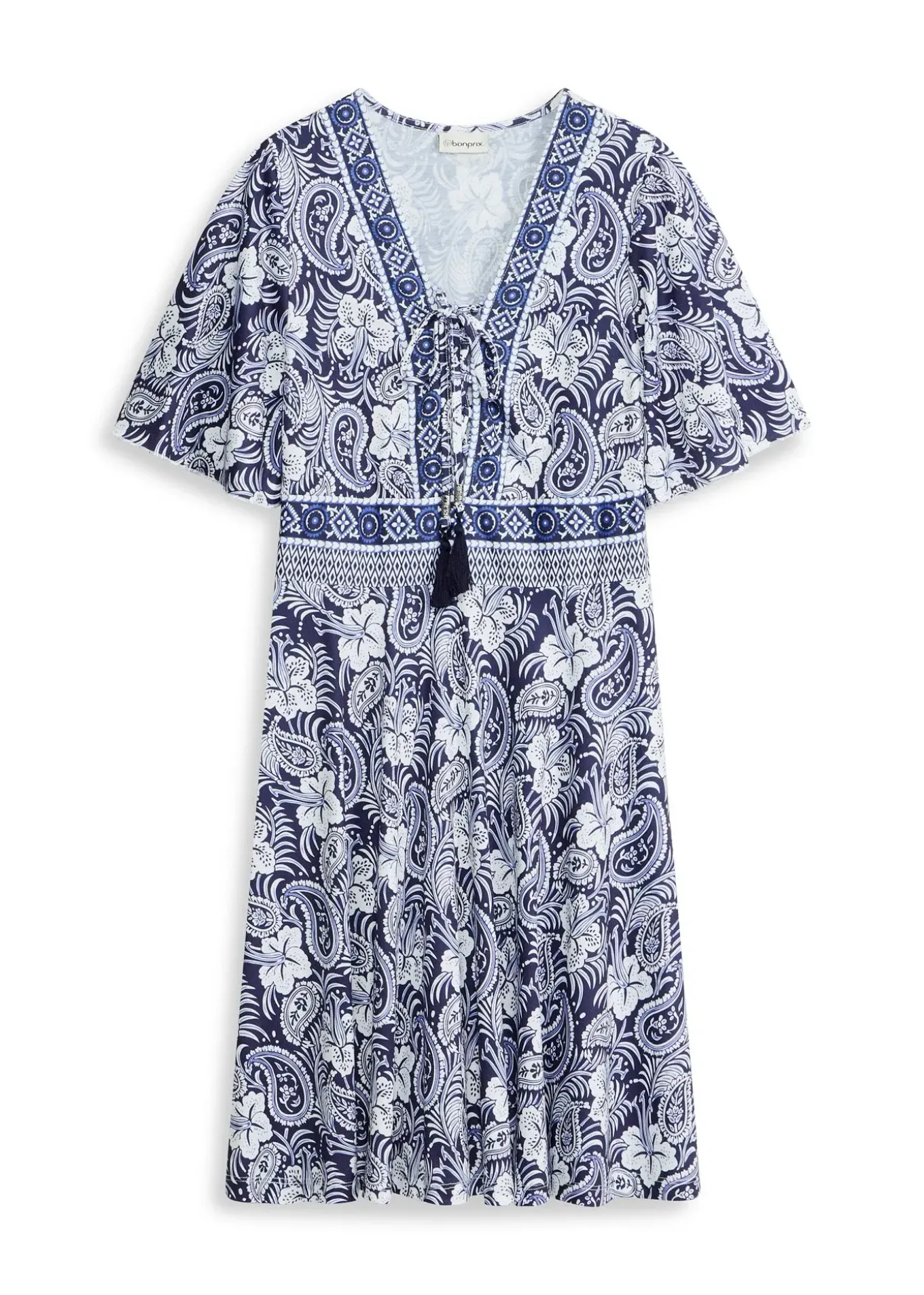 Robe courte imprimée