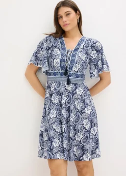 Robe courte imprimée