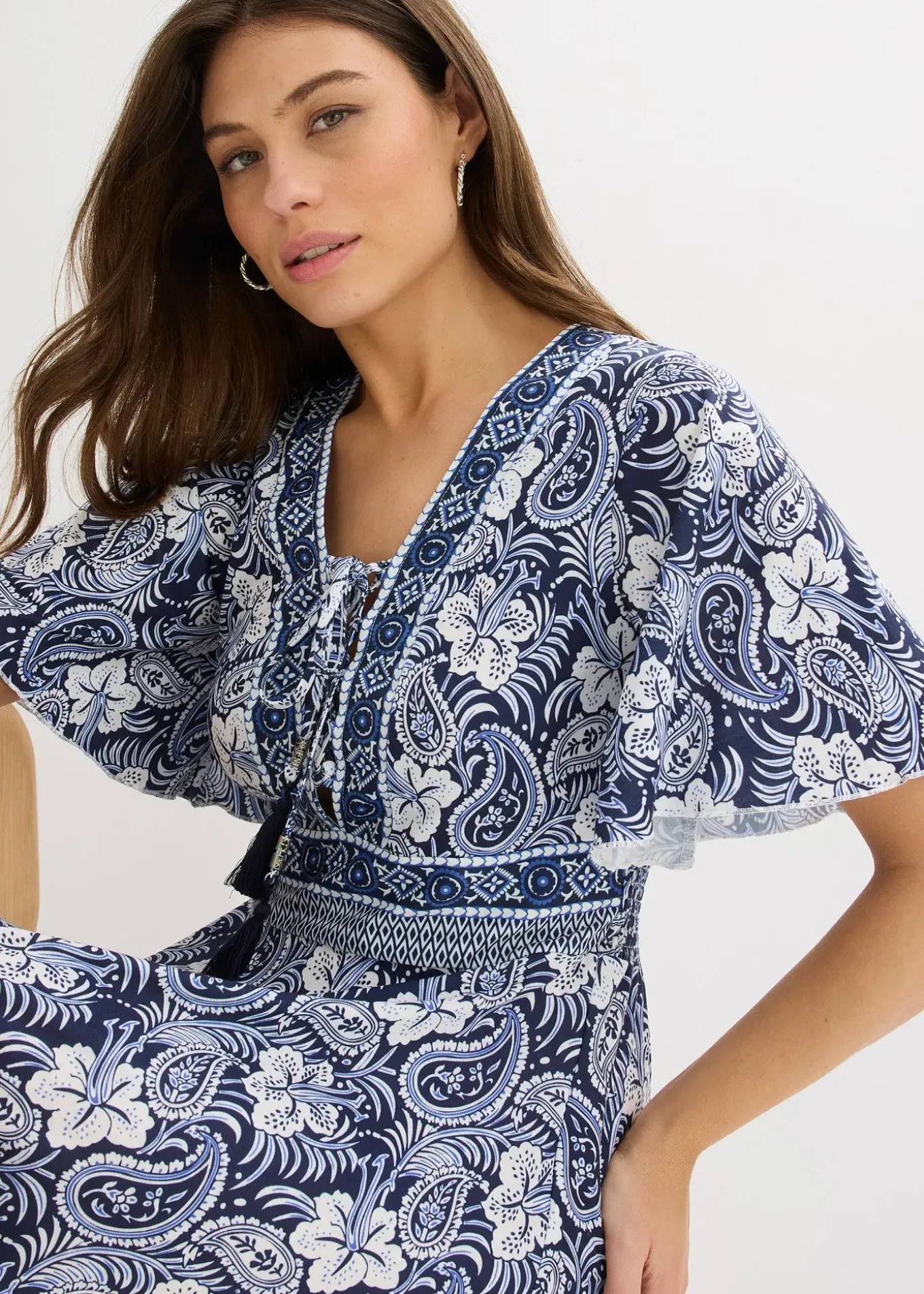 Robe courte imprimée