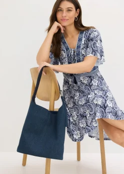 Robe courte imprimée