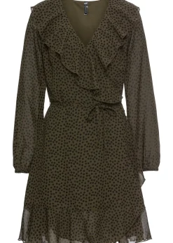 Robe courte style portefeuille