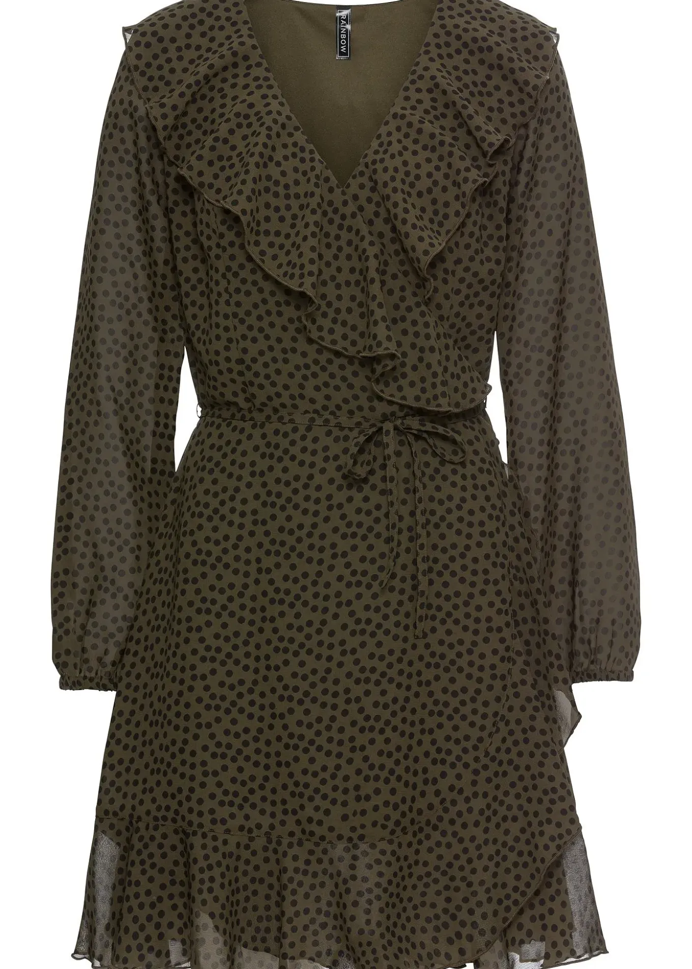 Robe courte style portefeuille