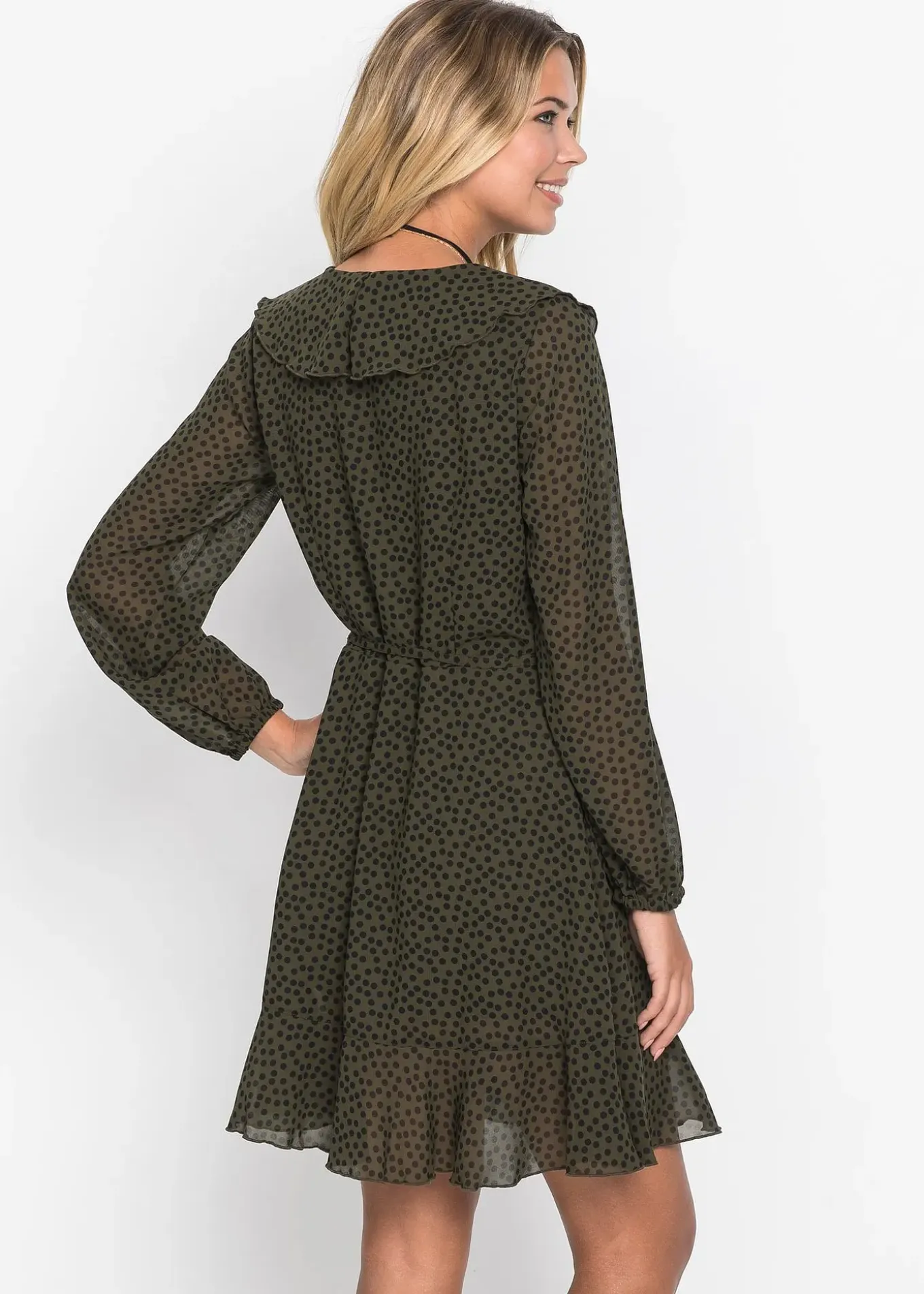 Robe courte style portefeuille