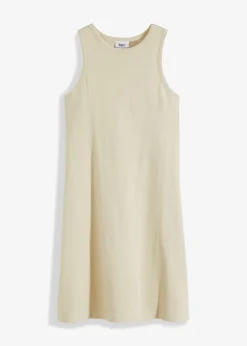 Robe côtelée en coton