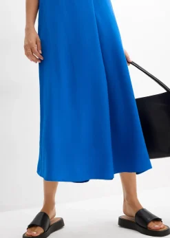 Robe débardeur en viscose fluide