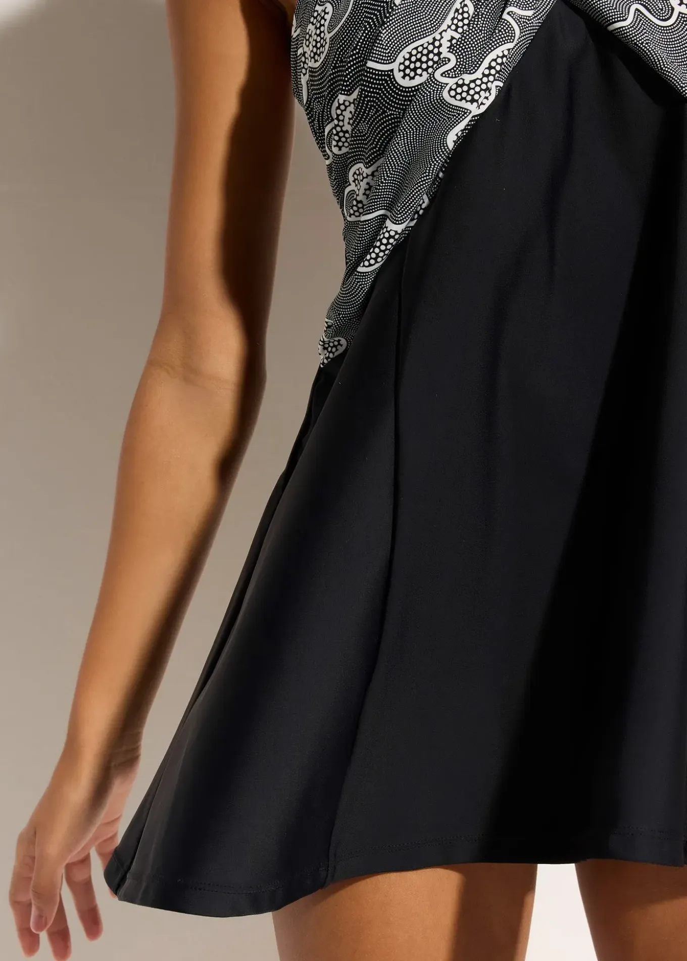 Robe de bain à effet croisé