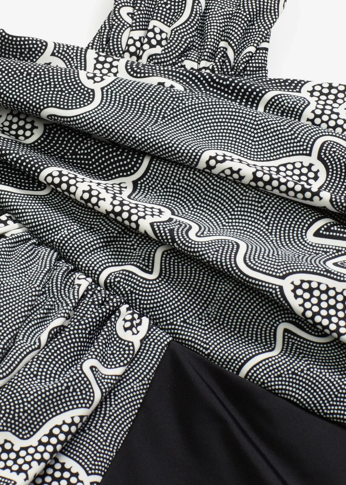 Robe de bain à effet croisé