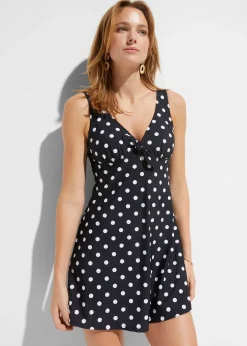 Robe de bain à larges bretelles