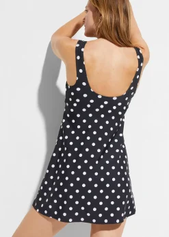 Robe de bain à larges bretelles