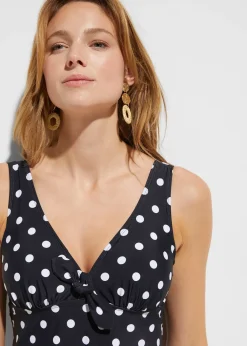 Robe de bain à larges bretelles