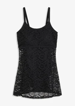 Robe de bain avec dentelle