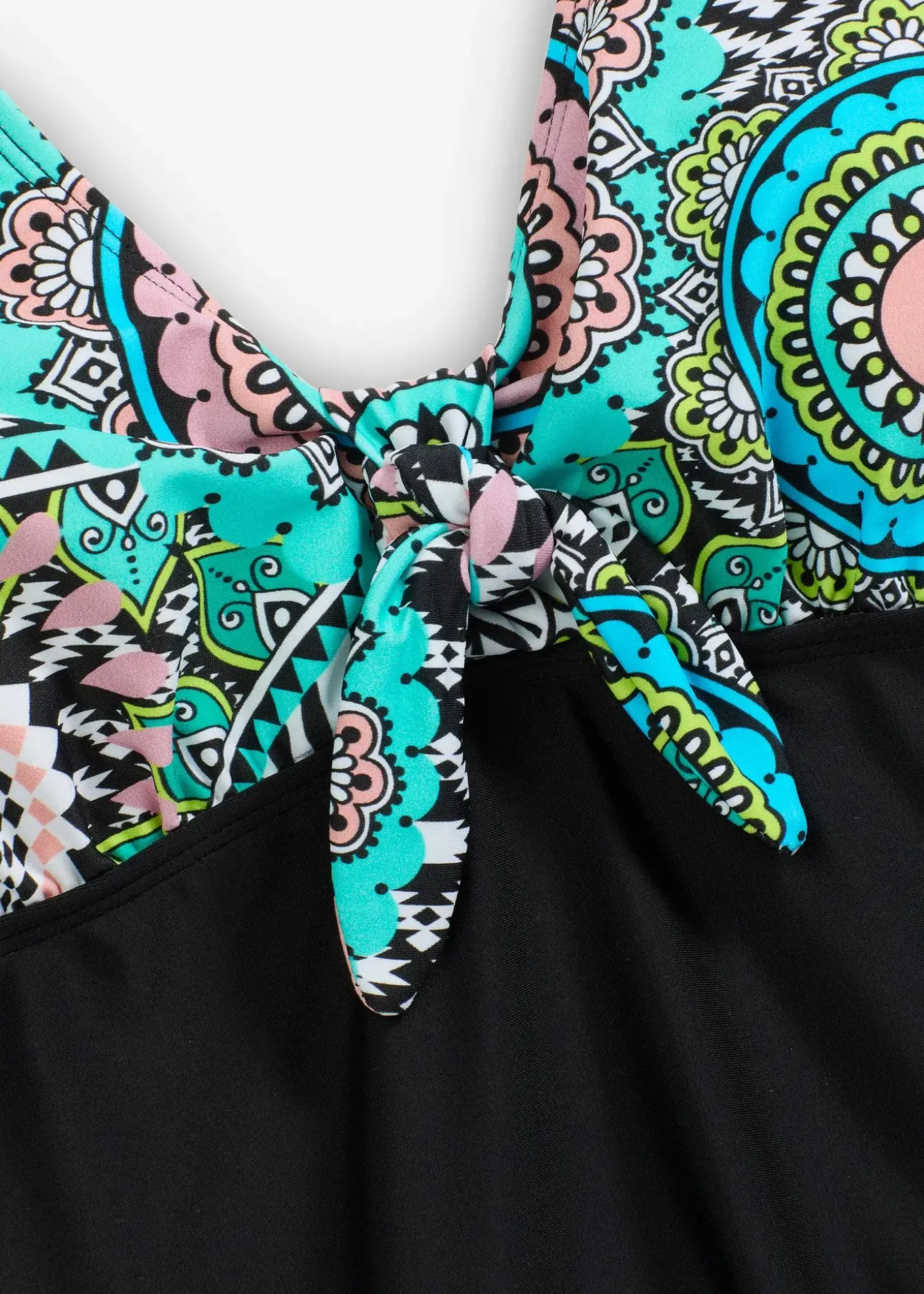 Robe de bain avec détail nœud