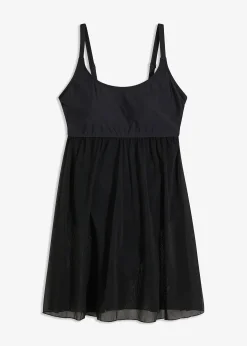 Robe de bain avec mesh transparent