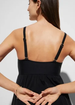 Robe de bain avec mesh transparent