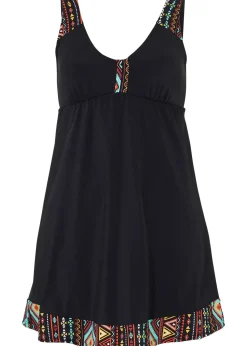 Robe de bain grande stature en polyamide recyclé