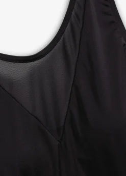 Robe de bain sculptante avec mesh, maintien léger