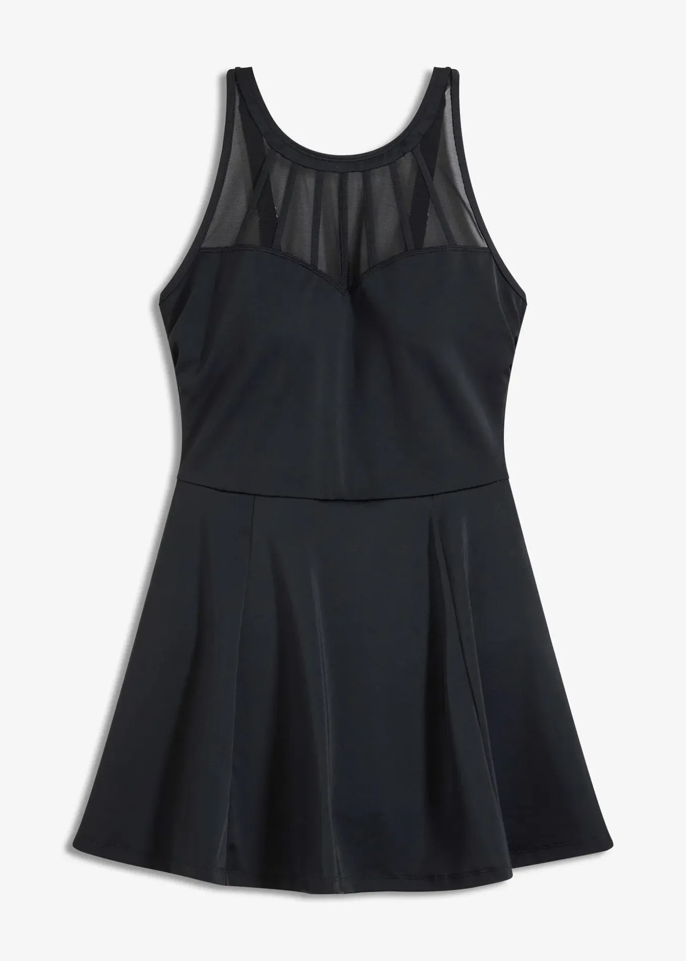 Robe de bain sculptante avec mesh transparent, maintien modéré