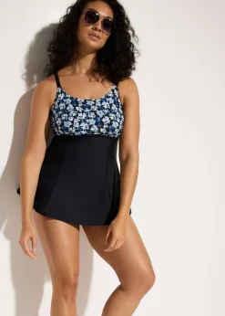 Robe de bain sculptante, maintien léger