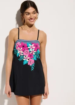 Robe de bain sculptante, maintien modéré