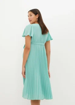 Robe de grossesse en crêpe georgette