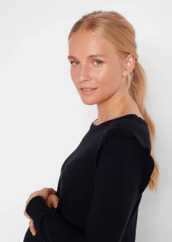 Robe de grossesse en maille douce