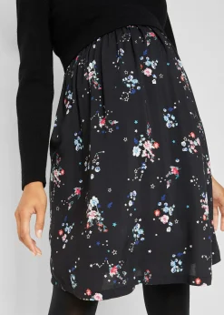 Robe de grossesse en maille et viscose