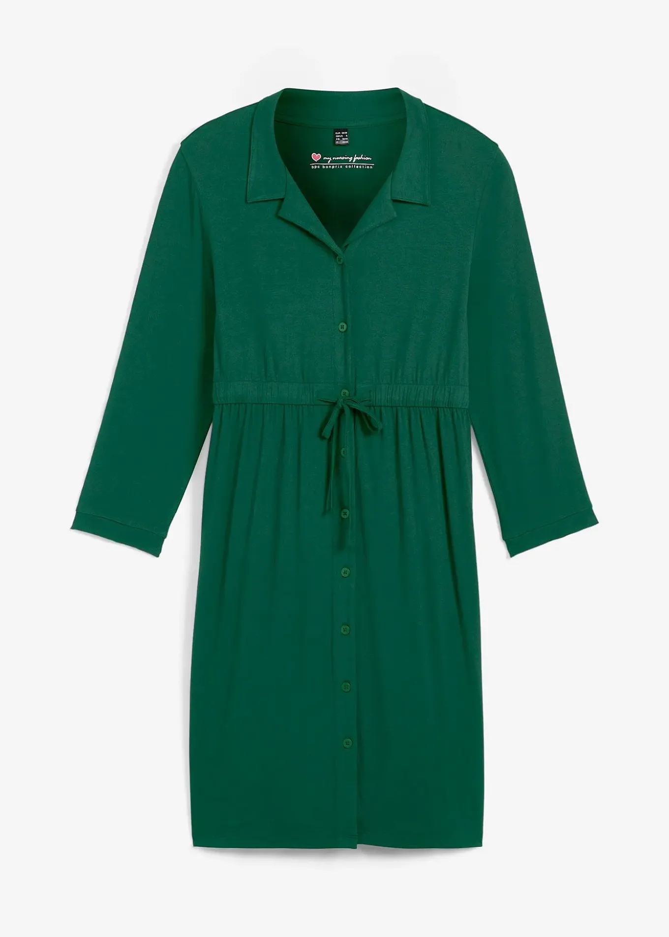 Robe de grossesse et d'allaitement avec col