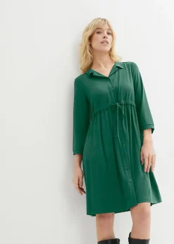 Robe de grossesse et d'allaitement avec col