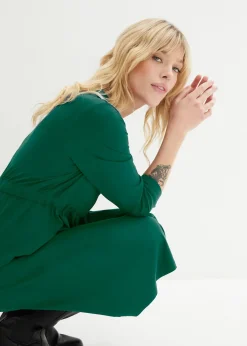 Robe de grossesse et d'allaitement avec col