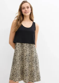 Robe de grossesse et d’allaitement en jersey coton