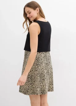 Robe de grossesse et d’allaitement en jersey coton