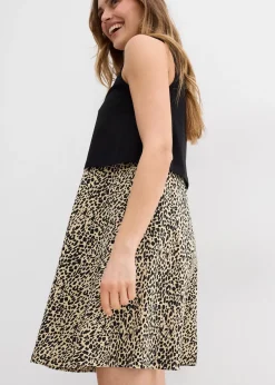 Robe de grossesse et d’allaitement en jersey coton