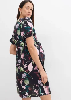 Robe de grossesse et d’allaitement en viscose fluide