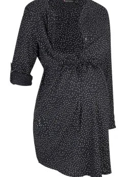 Robe de grossesse et d’allaitement en viscose fluide