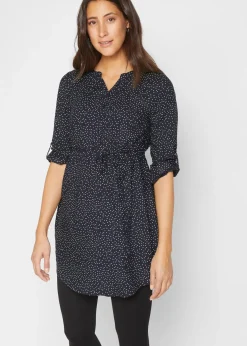 Robe de grossesse et d’allaitement en viscose fluide