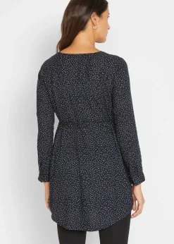 Robe de grossesse et d’allaitement en viscose fluide