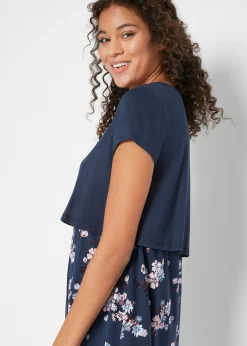 Robe de grossesse et d’allaitement en jersey