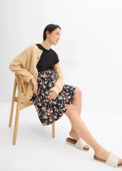 Robe de grossesse et d'allaitement à poches