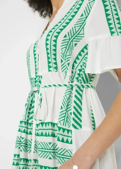 Robe de grossesse et d’allaitement en viscose fluide