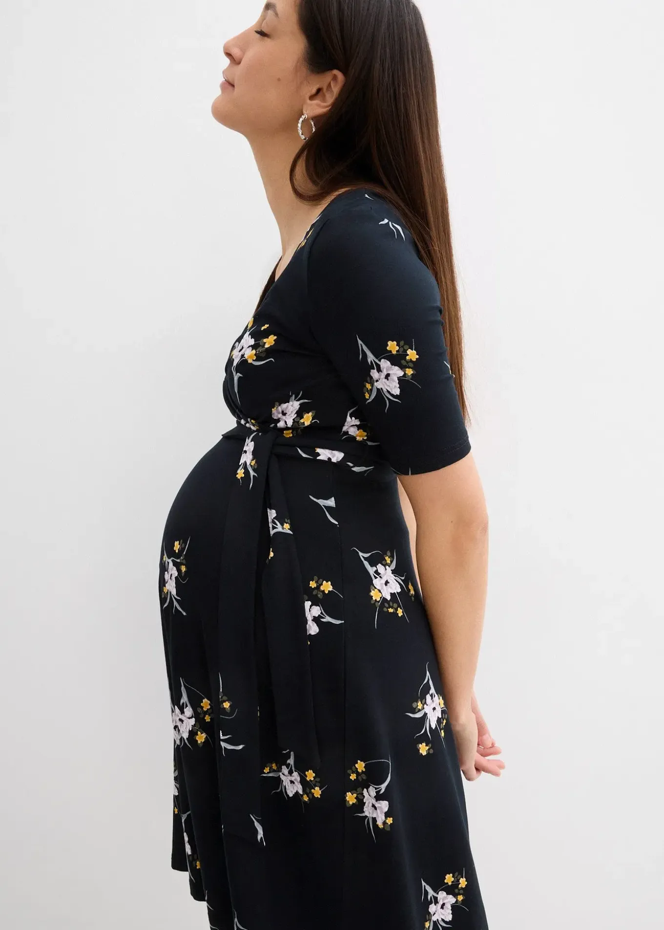 Robe de grossesse et d’allaitement en viscose douce