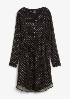 Robe de grossesse et d’allaitement en voile imprimé