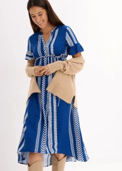 Robe de grossesse et d’allaitement en viscose fluide
