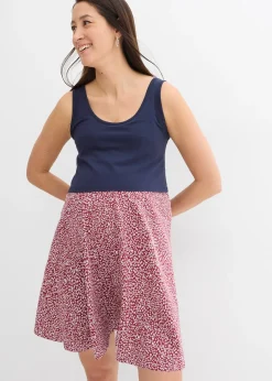 Robe de grossesse et d’allaitement en jersey coton