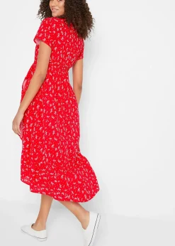 Robe de grossesse et d’allaitement en crêpe