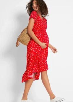 Robe de grossesse et d’allaitement en crêpe