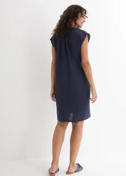 Robe de grossesse/d’allaitement en gaze de coton