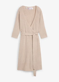 Robe de grossesse/d’allaitement en maille ultra douce à manches 3/4