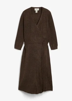 Robe de grossesse/d’allaitement en maille ultra douce à manches 3/4